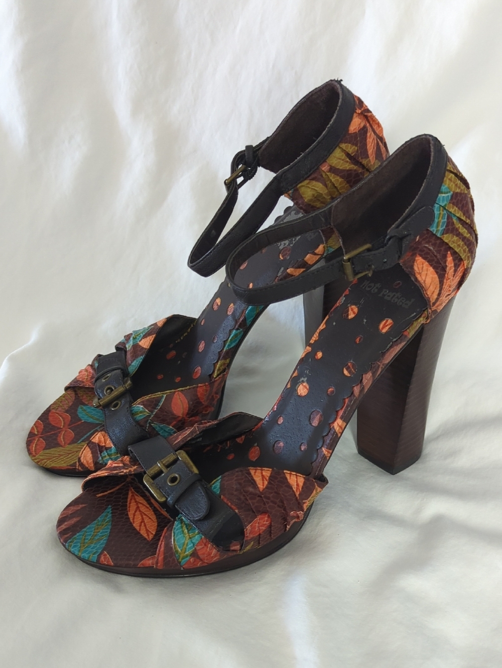 Not Rated Crush On You Jungle Print Pumps Size 10 NRW0601-201